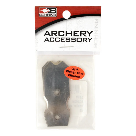 Bohning Archery Strip-Pro Blades, 3-pack (for model# 1524 black)