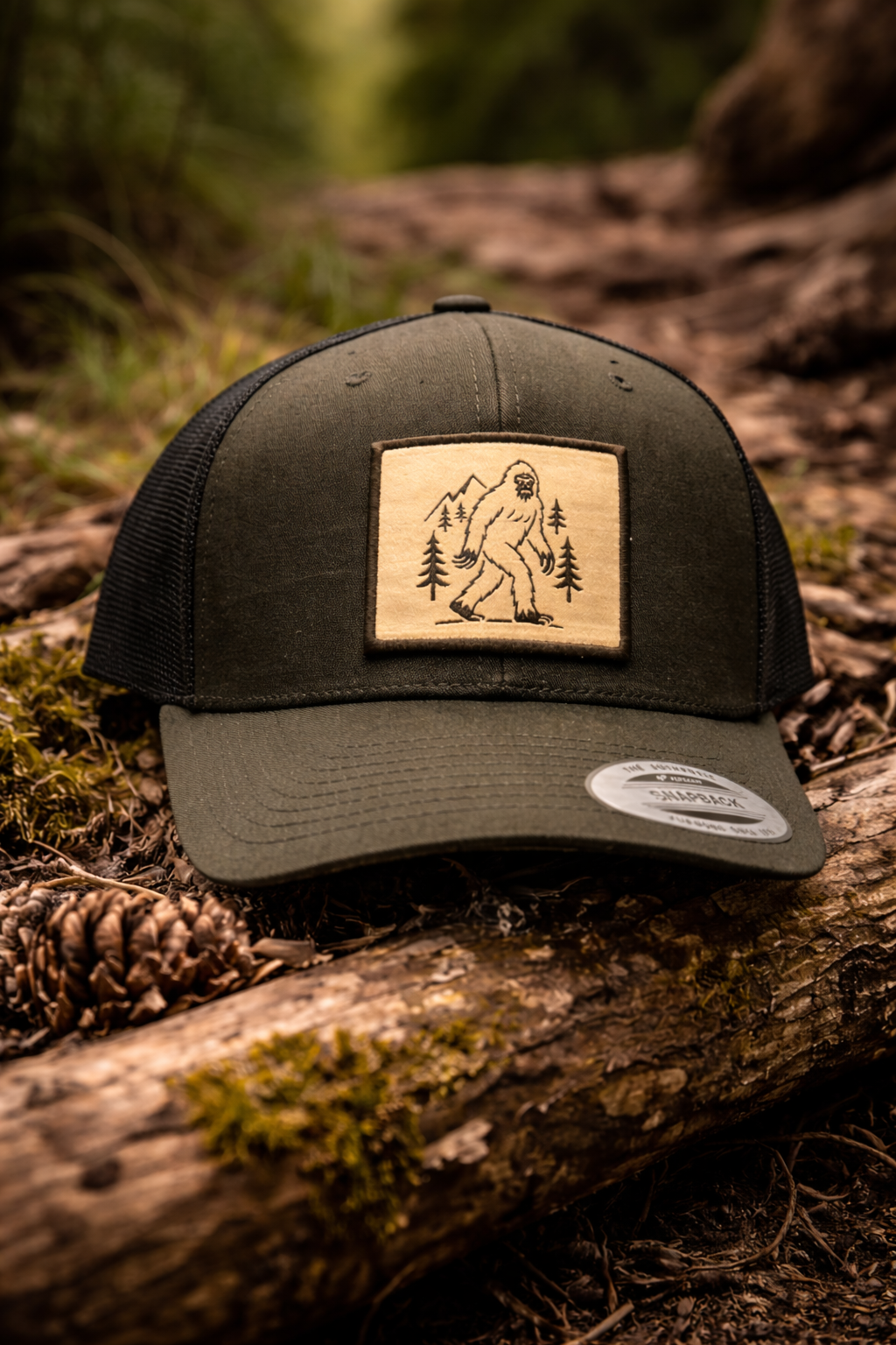 Collective Humor Mythical Creature Sasquatch Premium Hat