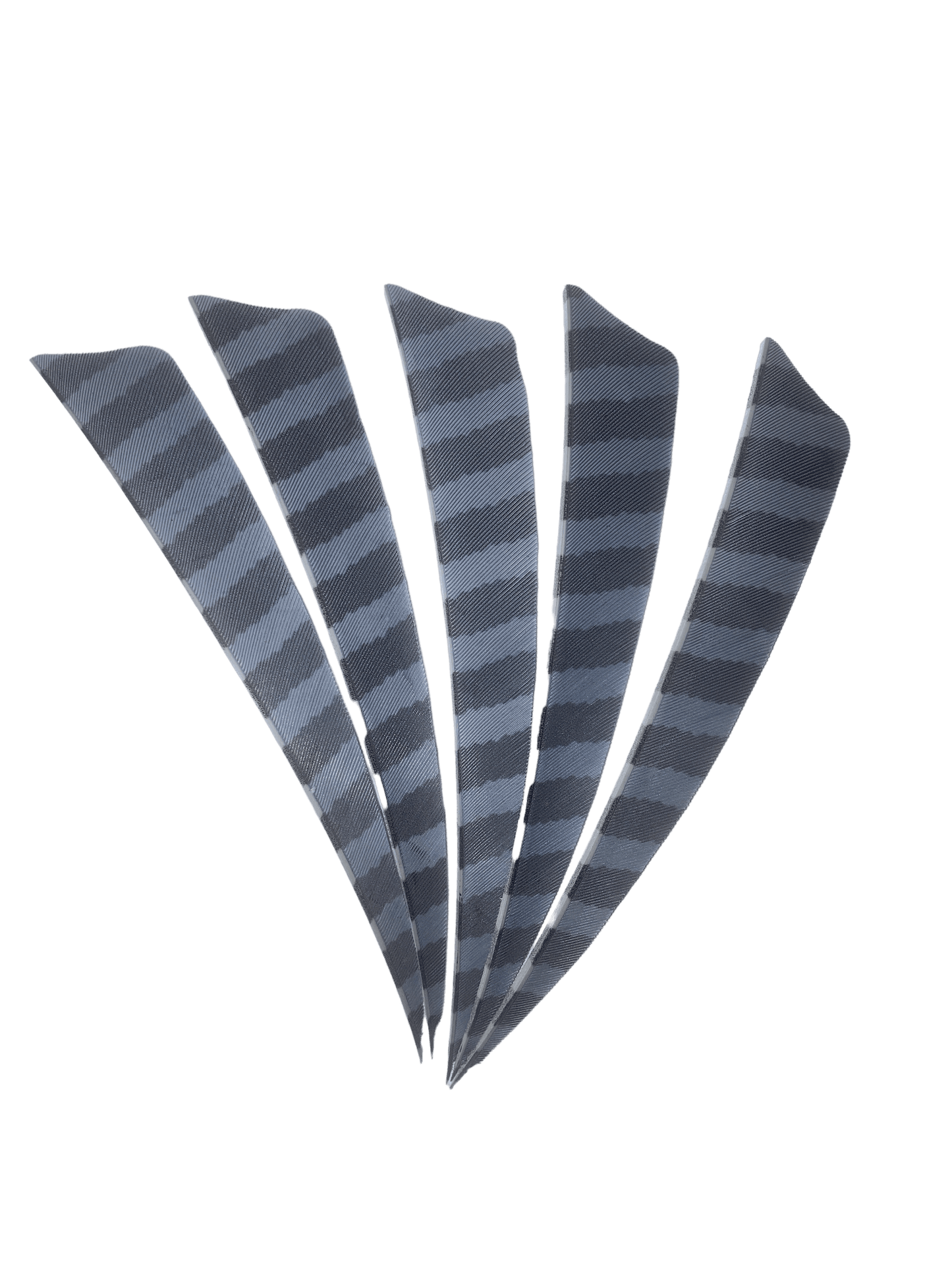 Badass Archery Barred Right Wing Feathers - 36 Pack