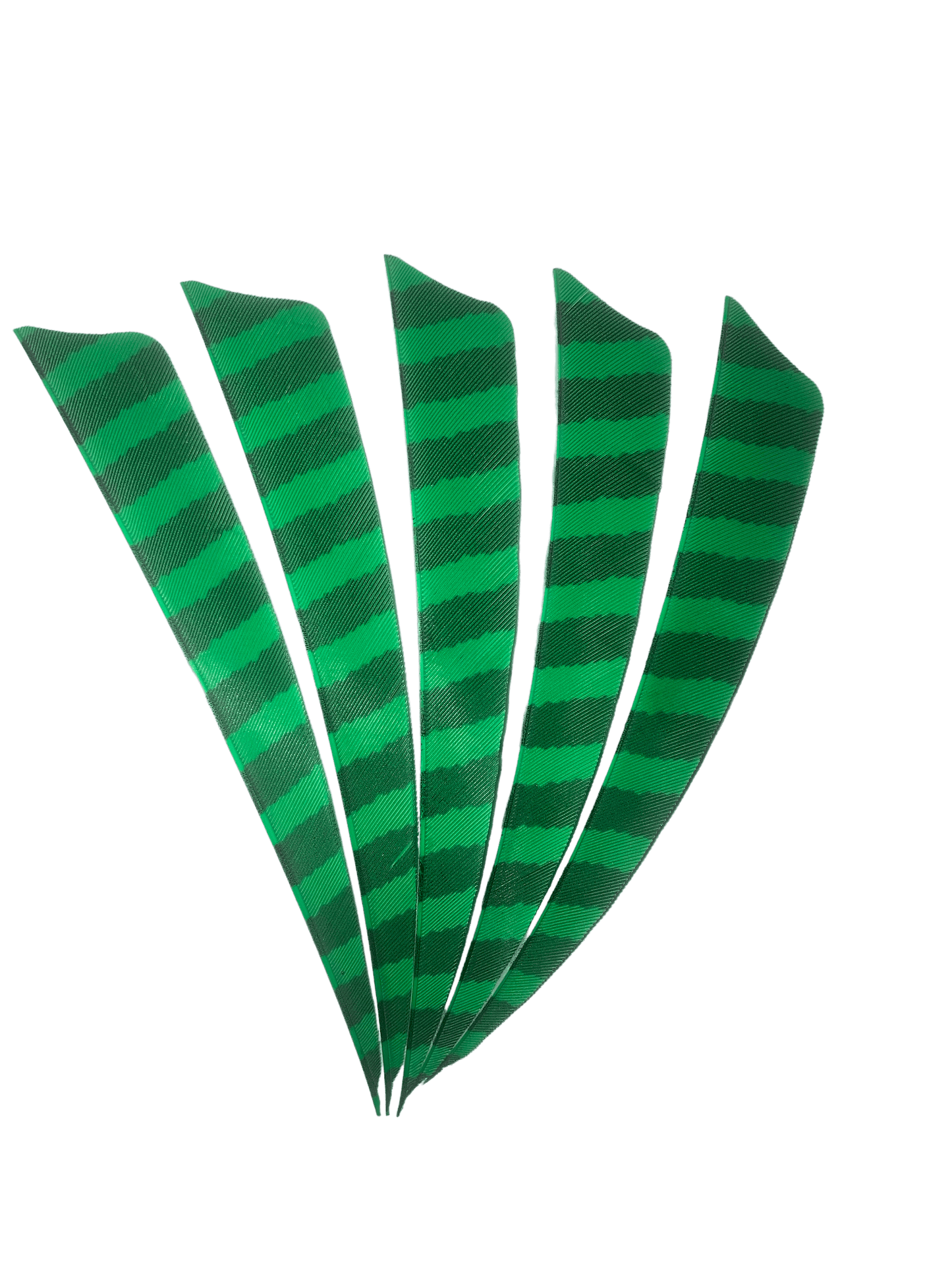 Badass Archery Barred Right Wing Feathers - 36 Pack