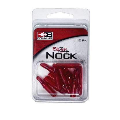 Bohning Archery Blazer Nock (.246 ID- 6.5MM) - 12 Pack