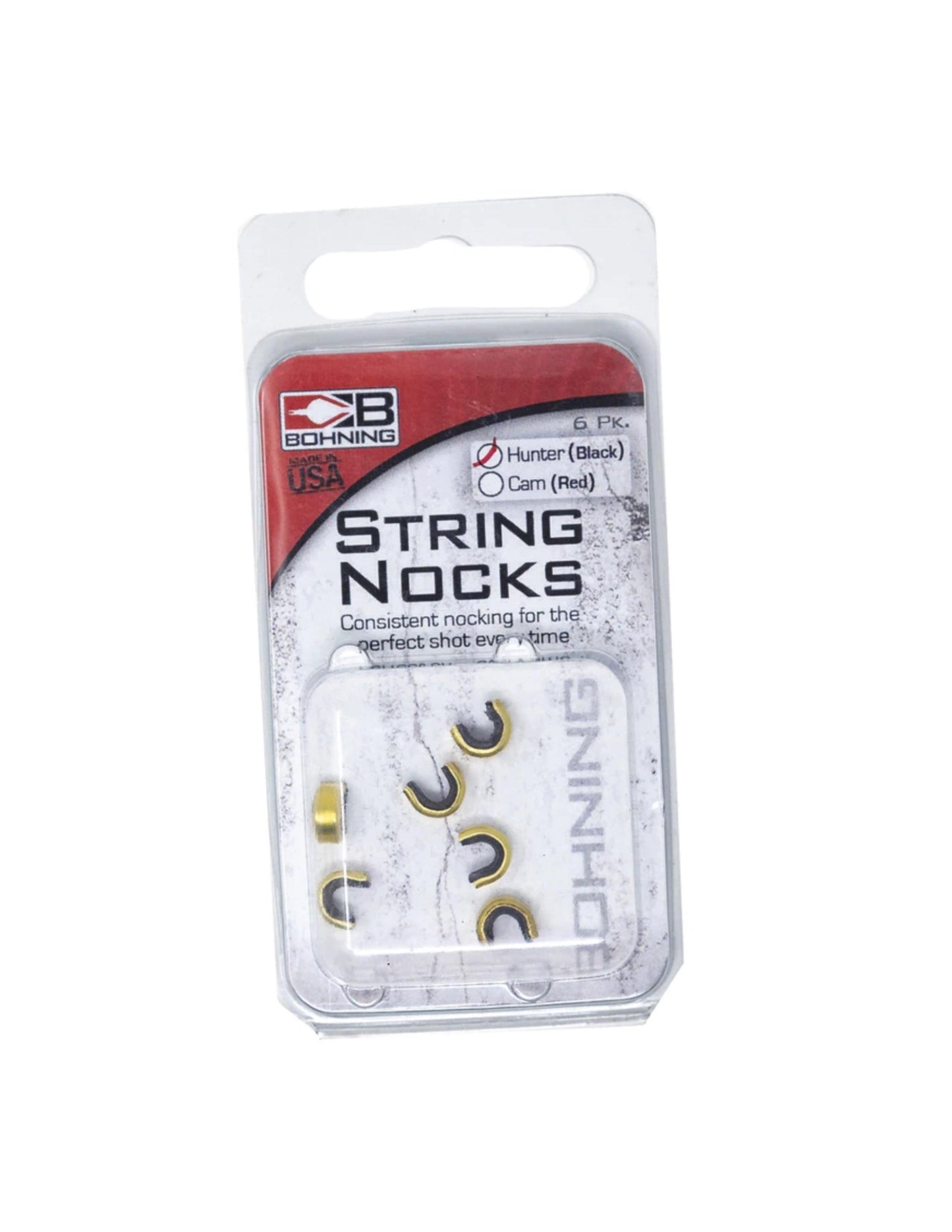Bohning Archery String Nock - 6 Pack