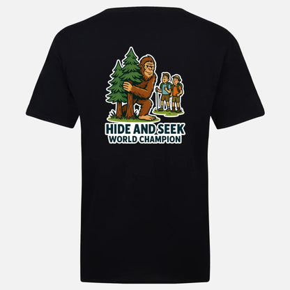 Hunter Humor Hide And Seek World Champion T-Shirt