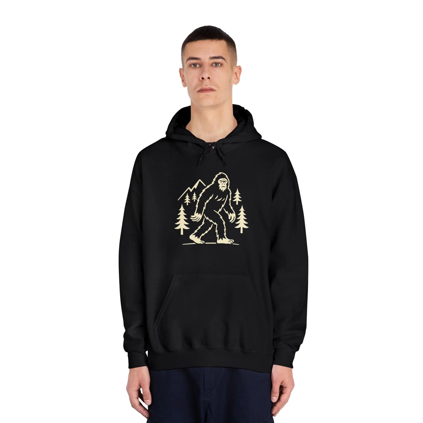 Collective Humor Mythical Creature Sasquatch Premium Hoodie