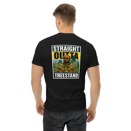 Hunter Humor Straight Outta Treestand T-Shirt