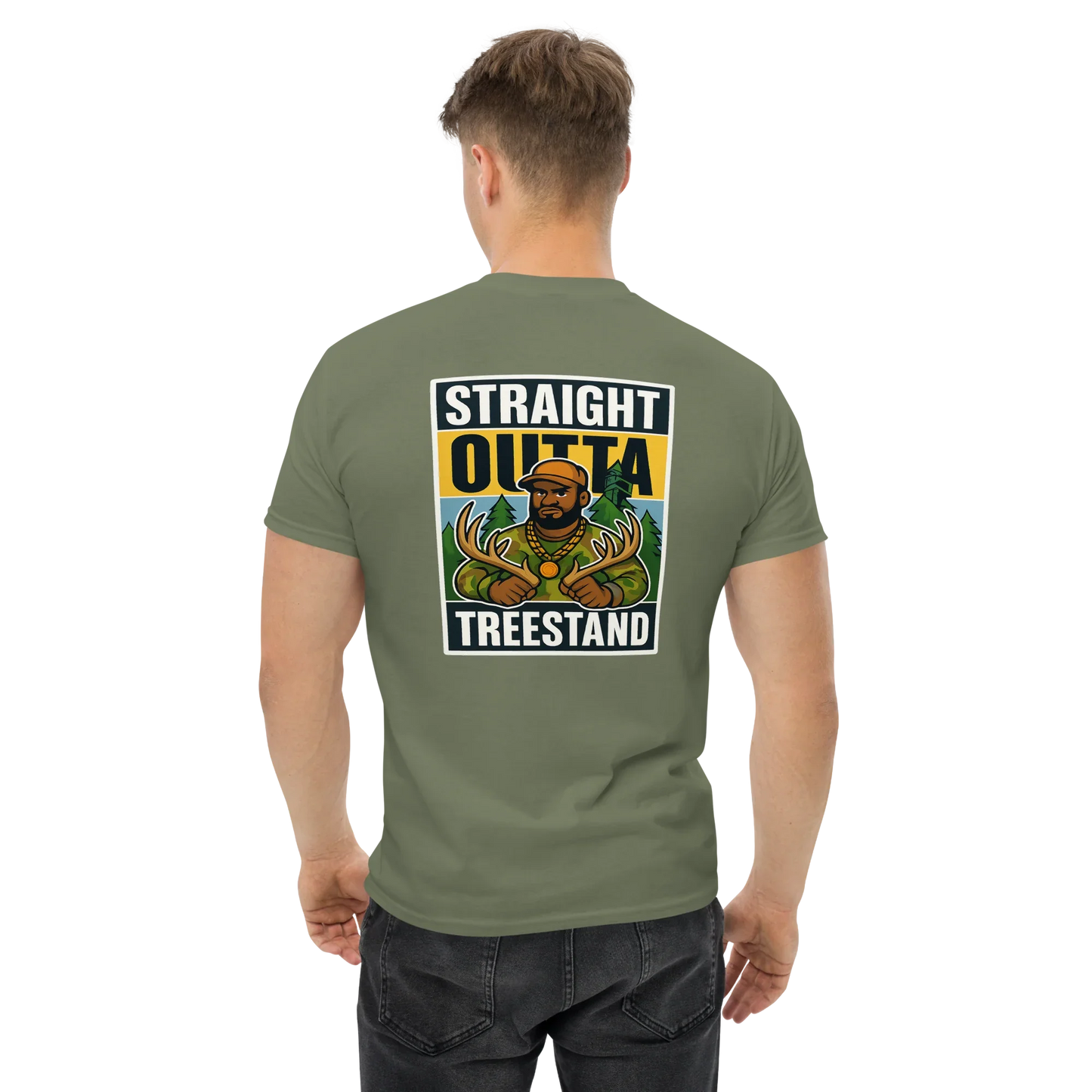 Hunter Humor Straight Outta Treestand T-Shirt